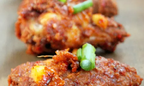 अदरक शहद चिकन विंग्स रेसिपी