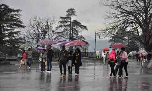 Himachal: राज्य के ऊंचे इलाकों में बर्फबारी, मध्यम बारिश