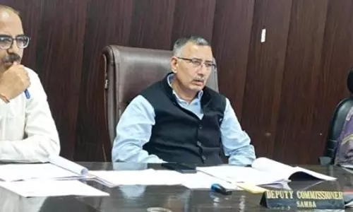 DDC सांबा ने जिला कैपेक्स बजट परियोजनाओं की प्रगति की समीक्षा की