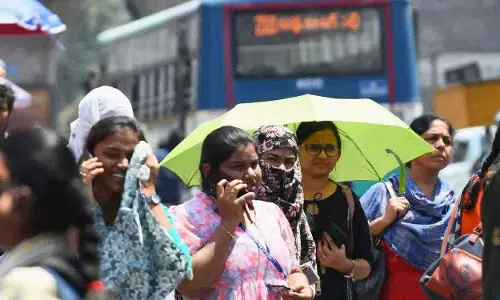 Telangana में शुरुआती गर्मी की लहर के बीच जनता से सतर्क रहने का आग्रह किया Telangana में शुरुआती गर्मी की लहर के बीच जनता से सतर्क रहने का आग्रह किया