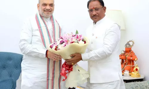 मुख्यमंत्री विष्णुदेव साय ने केंद्रीय गृहमंत्री अमित शाह से की सौजन्य मुलाकात मुख्यमंत्री विष्णुदेव साय ने केंद्रीय गृहमंत्री अमित शाह से की सौजन्य मुलाकात