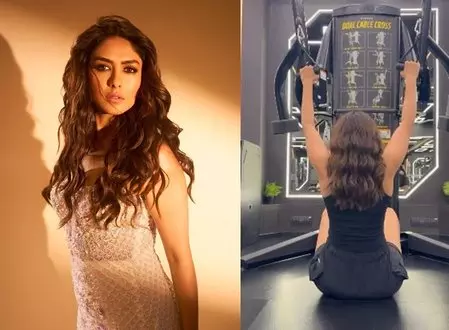 Mrunal Thakur ने अपने वर्कआउट के लिए प्रेरणा देने वाले खाद्य पदार्थों के बारे में बताया Mrunal Thakur ने अपने वर्कआउट के लिए प्रेरणा देने वाले खाद्य पदार्थों के बारे में बताया