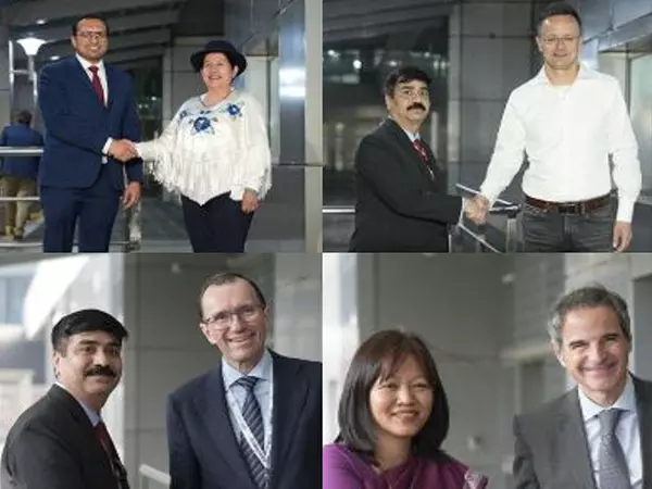 रायसीना वार्ता के लिए IAEA प्रमुख, बोलीविया, हंगरी, नॉर्वे के विदेश मंत्री दिल्ली पहुंचे रायसीना वार्ता के लिए IAEA प्रमुख, बोलीविया, हंगरी, नॉर्वे के विदेश मंत्री दिल्ली पहुंचे