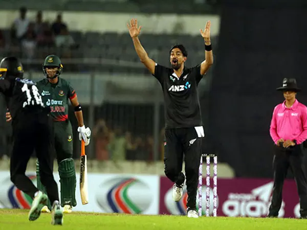ईश सोढ़ी New Zealand के लिए सभी प्रारूपों में 10वें सबसे अधिक विकेट लेने वाले गेंदबाज बन गए ईश सोढ़ी New Zealand के लिए सभी प्रारूपों में 10वें सबसे अधिक विकेट लेने वाले गेंदबाज बन गए