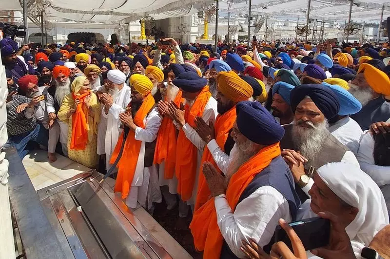 Akal Takht पैनल ने शिरोमणि अकाली दल का समानांतर सदस्यता अभियान शुरू Akal Takht पैनल ने शिरोमणि अकाली दल का समानांतर सदस्यता अभियान शुरू