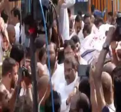 Odisha: पूर्व केंद्रीय मंत्री देबेंद्र प्रधान का पार्थिव शरीर पुरी में अंतिम संस्कार के लिए ले जाया गया Odisha: पूर्व केंद्रीय मंत्री देबेंद्र प्रधान का पार्थिव शरीर पुरी में अंतिम संस्कार के लिए ले जाया गया