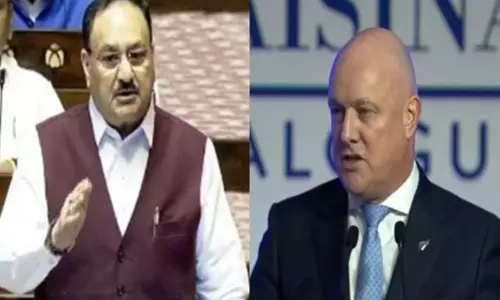 केंद्रीय मंत्री JP Nadda न्यूजीलैंड के प्रधानमंत्री क्रिस्टोफर लक्सन से मिलेंगे