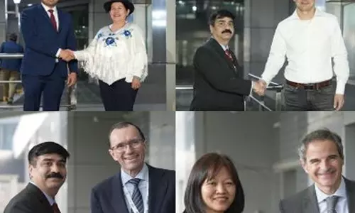 रायसीना वार्ता के लिए IAEA प्रमुख, बोलीविया, हंगरी, नॉर्वे के विदेश मंत्री दिल्ली पहुंचे रायसीना वार्ता के लिए IAEA प्रमुख, बोलीविया, हंगरी, नॉर्वे के विदेश मंत्री दिल्ली पहुंचे