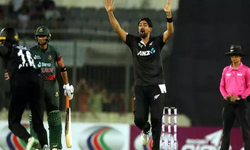 ईश सोढ़ी New Zealand के लिए सभी प्रारूपों में 10वें सबसे अधिक विकेट लेने वाले गेंदबाज बन गए ईश सोढ़ी New Zealand के लिए सभी प्रारूपों में 10वें सबसे अधिक विकेट लेने वाले गेंदबाज बन गए