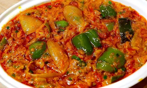 शिमला मिर्च करी रेसिपी शिमला मिर्च करी रेसिपी