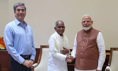 Tamil Nadu: इलियाराजा ने की प्रधानमंत्री मोदी से मुलाकात Tamil Nadu: इलियाराजा ने की प्रधानमंत्री मोदी से मुलाकात
