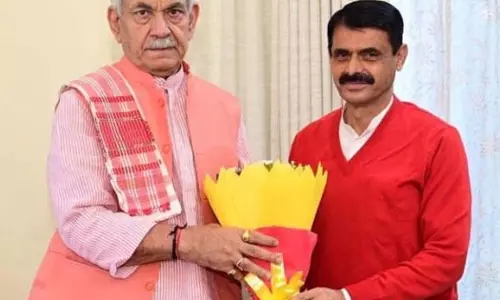 विधायक सतीश ने एलजी से मुलाकात कर बिलावर में SSP पद की मांग की