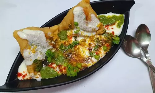 दही समोसा चाट रेसिपी