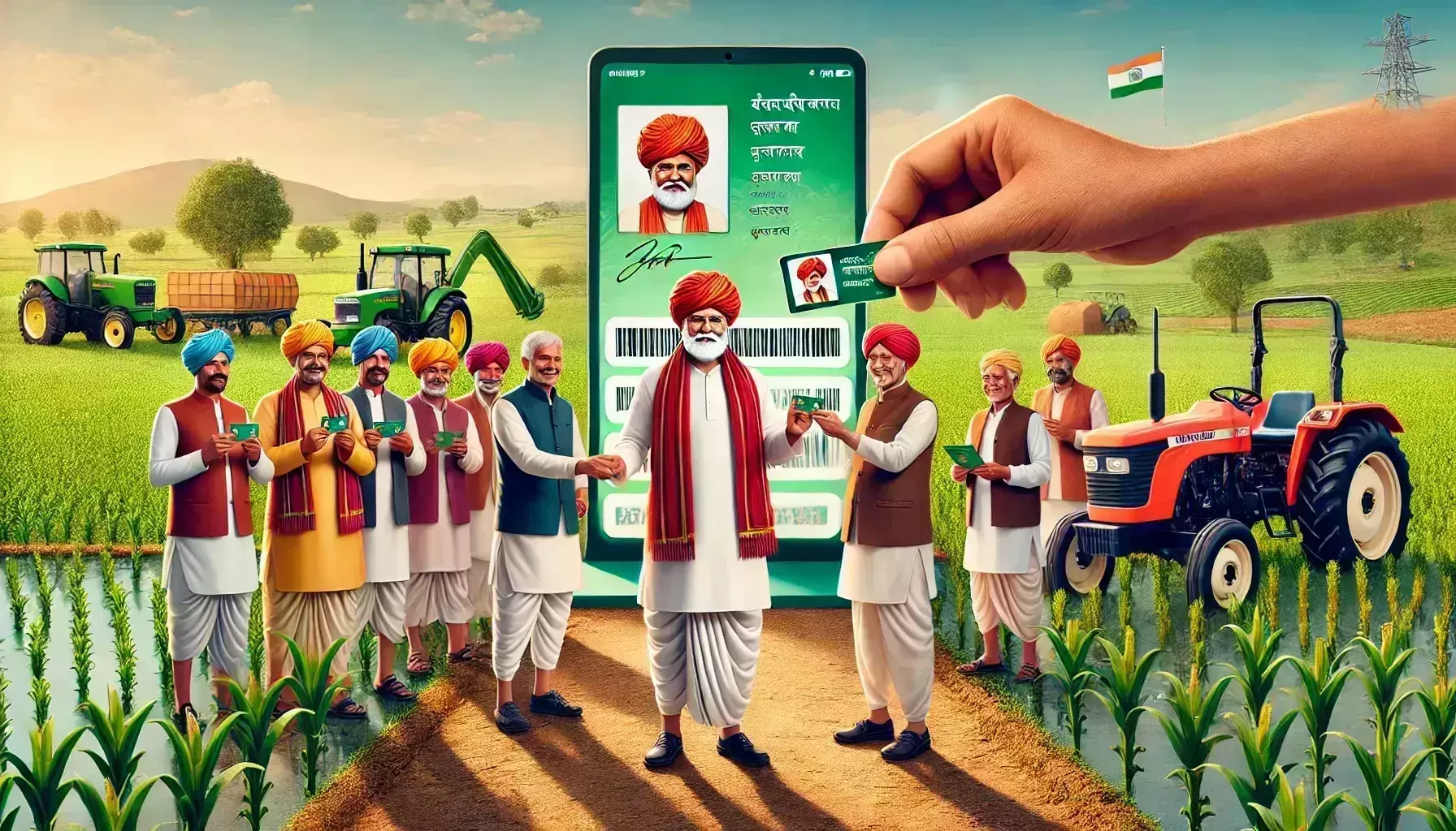 Alwar: जिले में करीब डेढ़ लाख किसानों की बनी फार्मर आईडी Alwar: जिले में करीब डेढ़ लाख किसानों की बनी फार्मर आईडी