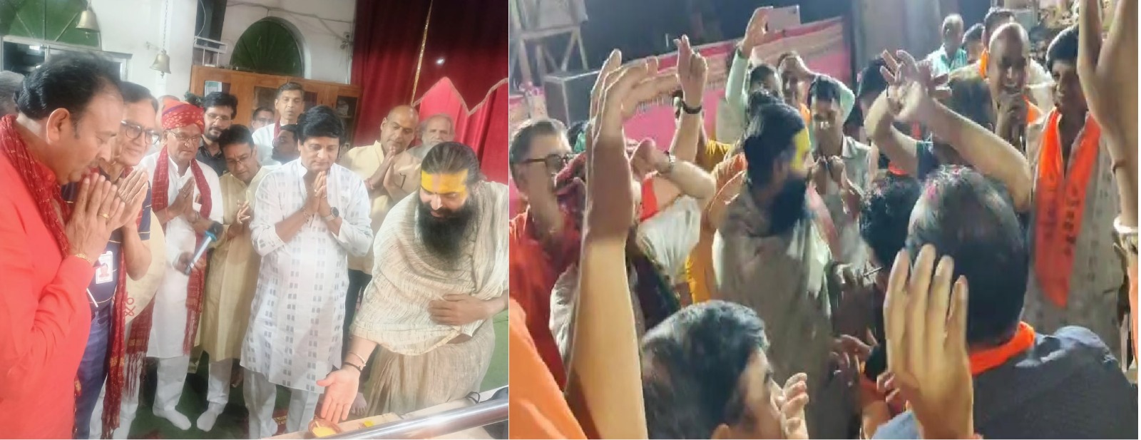 निम्बार्क आश्रम में मनाया फागोत्सव, भजनों की गूंज से भक्तिरस में डूबे श्रद्धालु