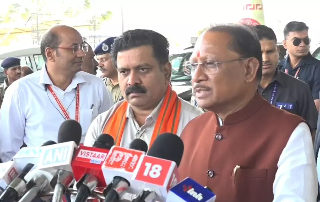 मंत्रिमंडल विस्तार जल्द ही होगा, दिल्ली से लौटकर CM विष्णुदेव साय ने दी जानकारी मंत्रिमंडल विस्तार जल्द ही होगा, दिल्ली से लौटकर CM विष्णुदेव साय ने दी जानकारी