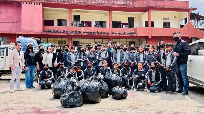 GMS फेसमा में वन अग्नि जागरूकता एवं स्वच्छता अभियान GMS फेसमा में वन अग्नि जागरूकता एवं स्वच्छता अभियान