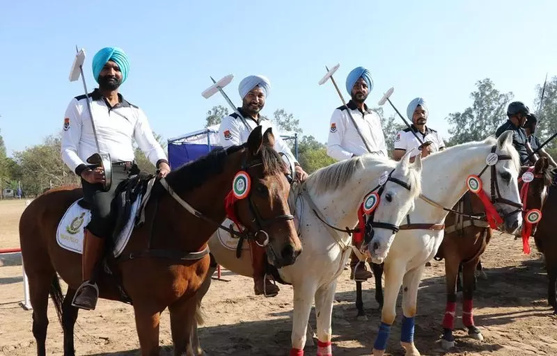 Punjab पुलिस ने घुड़सवारी प्रतियोगिता में स्वर्ण पदक जीता Punjab पुलिस ने घुड़सवारी प्रतियोगिता में स्वर्ण पदक जीता
