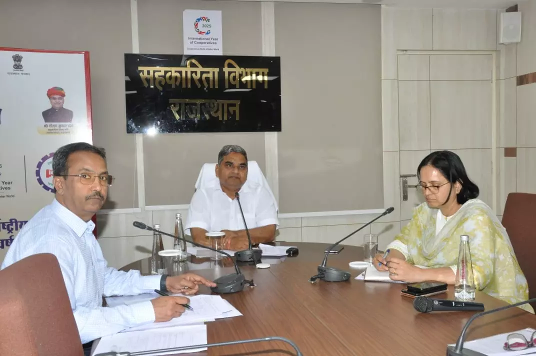 Jaipur: अधिकारियों को नहीं मिलेगा एक से अधिक खरीद केन्द्र का चार्ज -सहकारिता मंत्री Jaipur: अधिकारियों को नहीं मिलेगा एक से अधिक खरीद केन्द्र का चार्ज -सहकारिता मंत्री