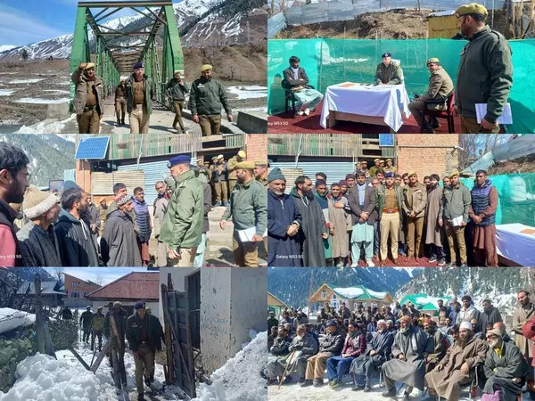 IGP जम्मू ने कठुआ और सांबा में सीमा चौकियों पर परिचालन तैयारियों की समीक्षा की IGP जम्मू ने कठुआ और सांबा में सीमा चौकियों पर परिचालन तैयारियों की समीक्षा की