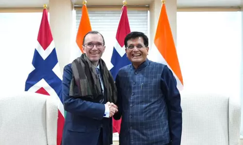 भारत और नॉर्वे द्विपक्षीय व्यापार व निवेश संबंधों को करेंगे मजबूत