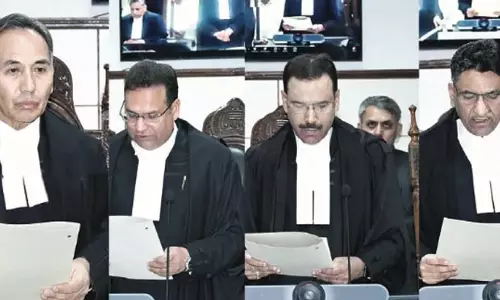 Jammu मुख्य न्यायाधीश ने अतिरिक्त न्यायाधीशों को पद की शपथ दिलाई