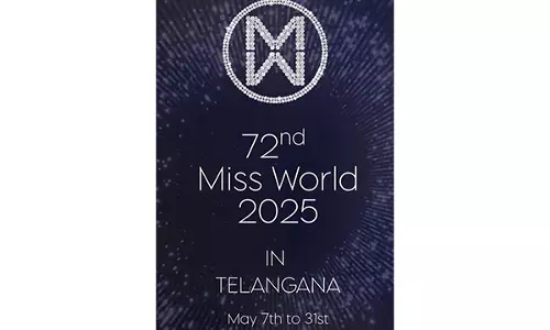 इस साल मई में Telangana में मिस वर्ल्ड 2025 का आयोजन होगा, तैयारियां जोरों पर इस साल मई में Telangana में मिस वर्ल्ड 2025 का आयोजन होगा, तैयारियां जोरों पर