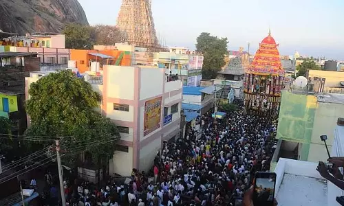 Tamil Nadu: थिरुपरनकुंड्रम सुब्रमण्यम स्वामी मंदिर पंगुनी थेरोतम!