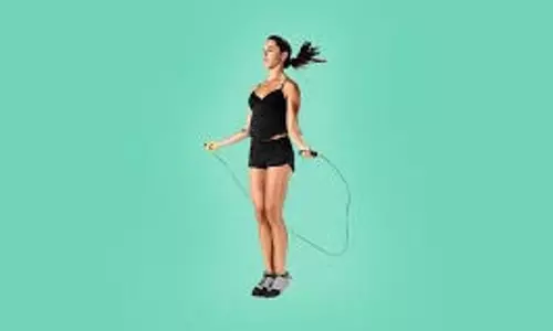 Skipping Benefits: रस्सी कूद को अपने व्यायाम में शामिल करें, शरीर को फिट रखने और सहनशक्ति बढ़ाने का यह एक शानदार तरीका है Skipping Benefits: रस्सी कूद को अपने व्यायाम में शामिल करें, शरीर को फिट रखने और सहनशक्ति बढ़ाने का यह एक शानदार तरीका है
