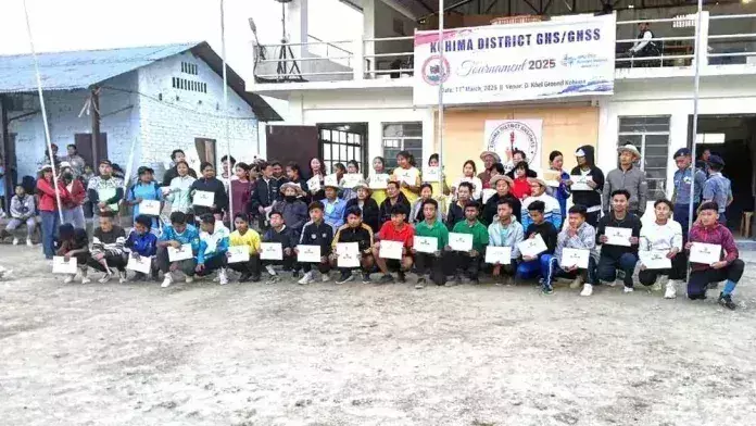 Kohima जिला अंतर-विद्यालय टूर्नामेंट की मेजबानी करेगा