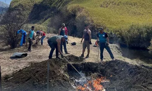 SAYO ने लगातार जंगल में लग रही आग पर चिंता जताई