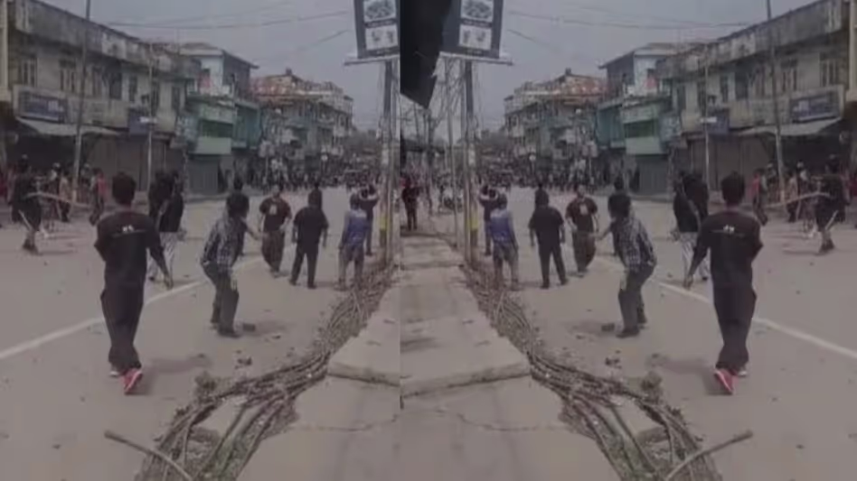Manipur : चुराचांदपुर में ताजा झड़पें, पथराव में कई घायल Manipur : चुराचांदपुर में ताजा झड़पें, पथराव में कई घायल