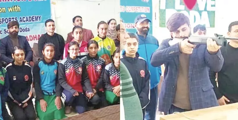 Doda की लड़कियों ने BBBP पहल के तहत निशानेबाजी प्रतियोगिता में भाग लिया Doda की लड़कियों ने BBBP पहल के तहत निशानेबाजी प्रतियोगिता में भाग लिया