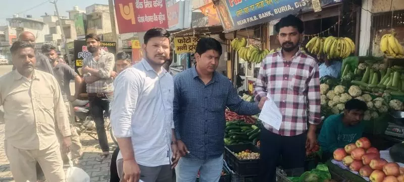 Haryana : बुरिया में छह दुकानदारों पर एकल उपयोग वाले थैलों का उपयोग Haryana : बुरिया में छह दुकानदारों पर एकल उपयोग वाले थैलों का उपयोग
