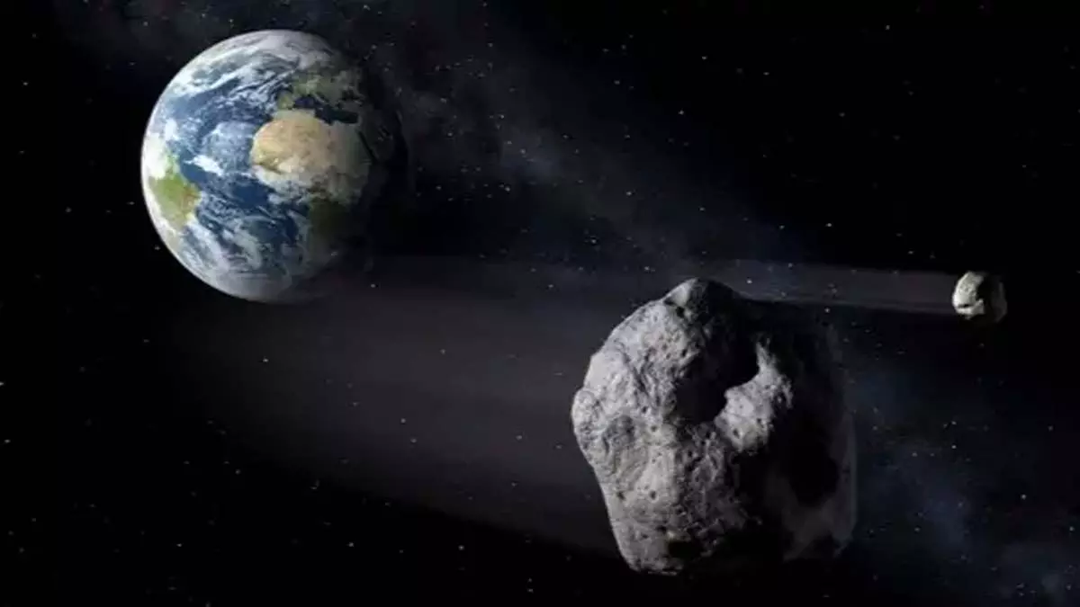 NASA ने दी चेतावनी! ताजमहल से दोगुना बड़ा क्षुद्रग्रह पृथ्वी की ओर आ रहा NASA ने दी चेतावनी! ताजमहल से दोगुना बड़ा क्षुद्रग्रह पृथ्वी की ओर आ रहा