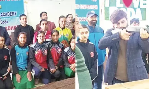 Doda की लड़कियों ने BBBP पहल के तहत निशानेबाजी प्रतियोगिता में भाग लिया
