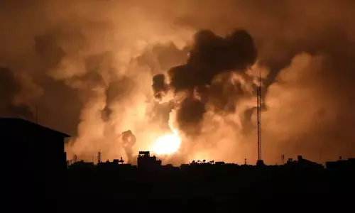 Gaza पट्टी में विस्फोट, UN कर्मी की मौत Gaza पट्टी में विस्फोट, UN कर्मी की मौत
