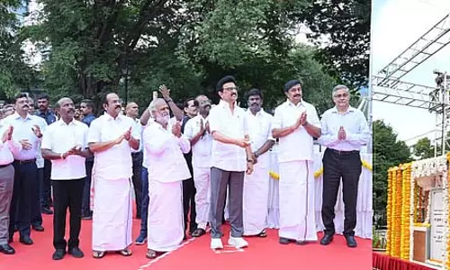 सिंधु घाटी सभ्यता का खुलासा करने वाले जॉन हबर्ड मार्शल की प्रतिमा का CM Stalin ने किया उद्घाटन सिंधु घाटी सभ्यता का खुलासा करने वाले जॉन हबर्ड मार्शल की प्रतिमा का CM Stalin ने किया उद्घाटन