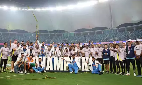 BCCI ने भारत की चैंपियंस ट्रॉफी 2025 जीतने वाली टीम के लिए 58 करोड़ रुपये के नकद पुरस्कार की घोषणा की BCCI ने भारत की चैंपियंस ट्रॉफी 2025 जीतने वाली टीम के लिए 58 करोड़ रुपये के नकद पुरस्कार की घोषणा की