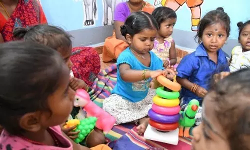 Government: स्वीकृत 11,395 आंगनवाड़ी सह क्रेच में केवल 1,761 चालू