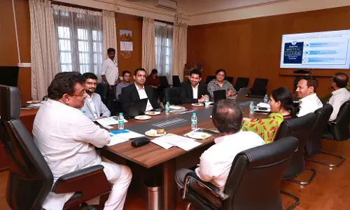 अप्रैल में उद्योग जगत में हलचल मचेगी: Minister M.B. Patil अप्रैल में उद्योग जगत में हलचल मचेगी: Minister M.B. Patil