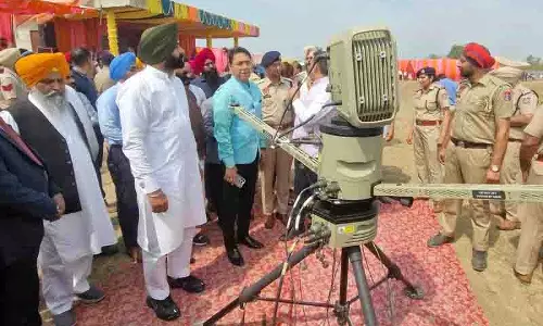 Tarn Taran village में उन्नत ड्रोन रोधी प्रणाली का परीक्षण किया गया