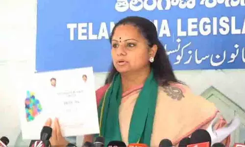 Kavitha ने तेलंगाना के कर्ज पर कांग्रेस के दावों को खारिज किया