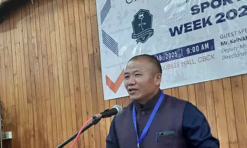 OCS कोहिमा वार्षिक खेल सप्ताह का शुभारंभ