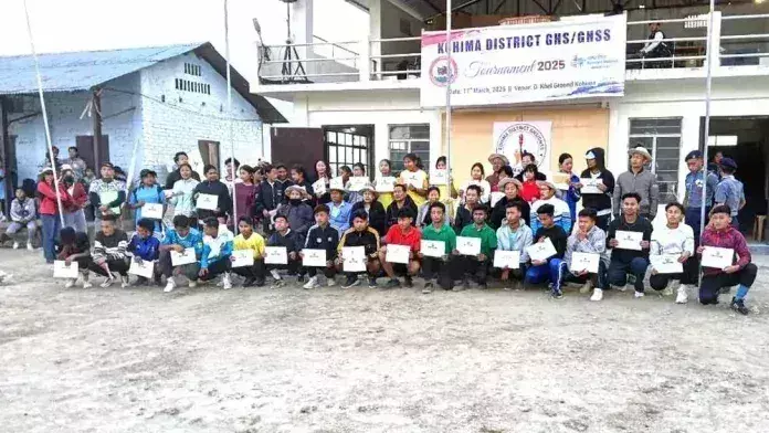 Kohima जिला अंतर-विद्यालय टूर्नामेंट की मेजबानी करेगा