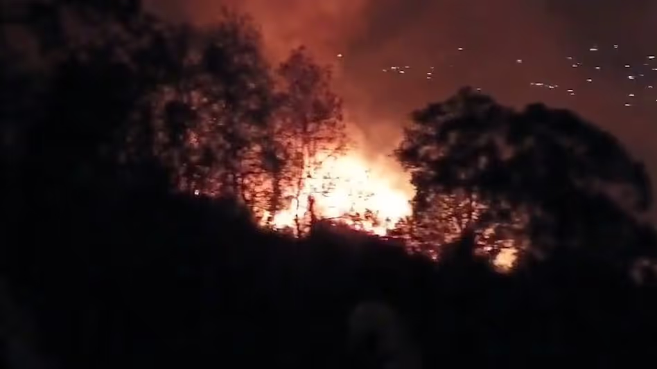 Meghalaya के पूर्वी खासी हिल्स में जंगल में आग लगने की आशंका के बीच जंगल जलाने पर प्रतिबंध लगाया गया Meghalaya के पूर्वी खासी हिल्स में जंगल में आग लगने की आशंका के बीच जंगल जलाने पर प्रतिबंध लगाया गया