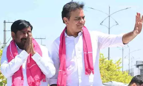 तेलंगाना में जल संकट के लिए पूरी तरह कांग्रेस जिम्मेदार: KTR