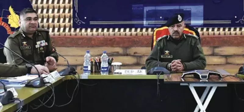 DGP नलिन प्रभात ने आतंकवाद और अपराध के प्रति शून्य सहिष्णुता की शपथ ली DGP नलिन प्रभात ने आतंकवाद और अपराध के प्रति शून्य सहिष्णुता की शपथ ली