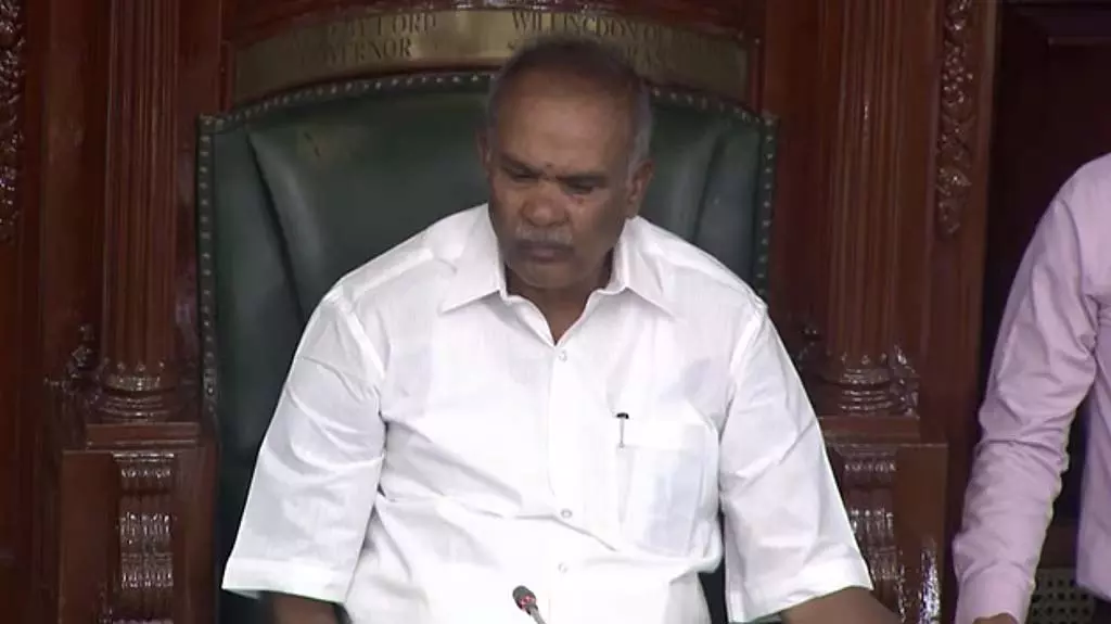 Tamil Nadu: पूरक प्रश्न कैसे उठाएं? अध्यक्ष ने सदस्यों को समझाया Tamil Nadu: पूरक प्रश्न कैसे उठाएं? अध्यक्ष ने सदस्यों को समझाया