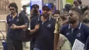 आईपीएल के पहले मैच के लिए मुंबई इंडियंस चेन्नई पहुंची आईपीएल के पहले मैच के लिए मुंबई इंडियंस चेन्नई पहुंची